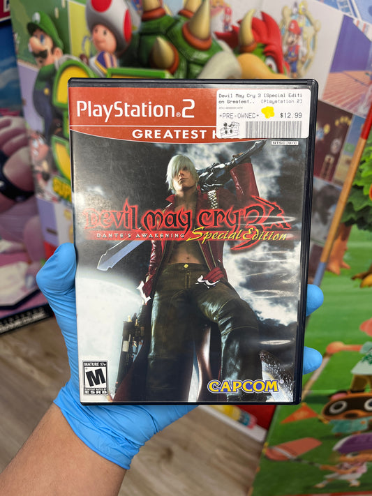 Devil May Cry 3  [Special Edition Greatest Hits] - PS2 Complete