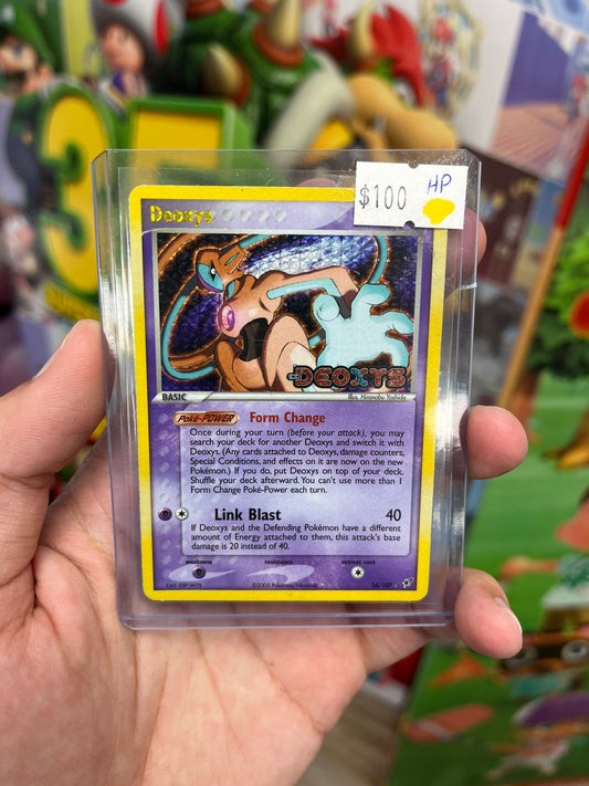 Deoxys Reverse Holofoil Stamped - Heavily Played