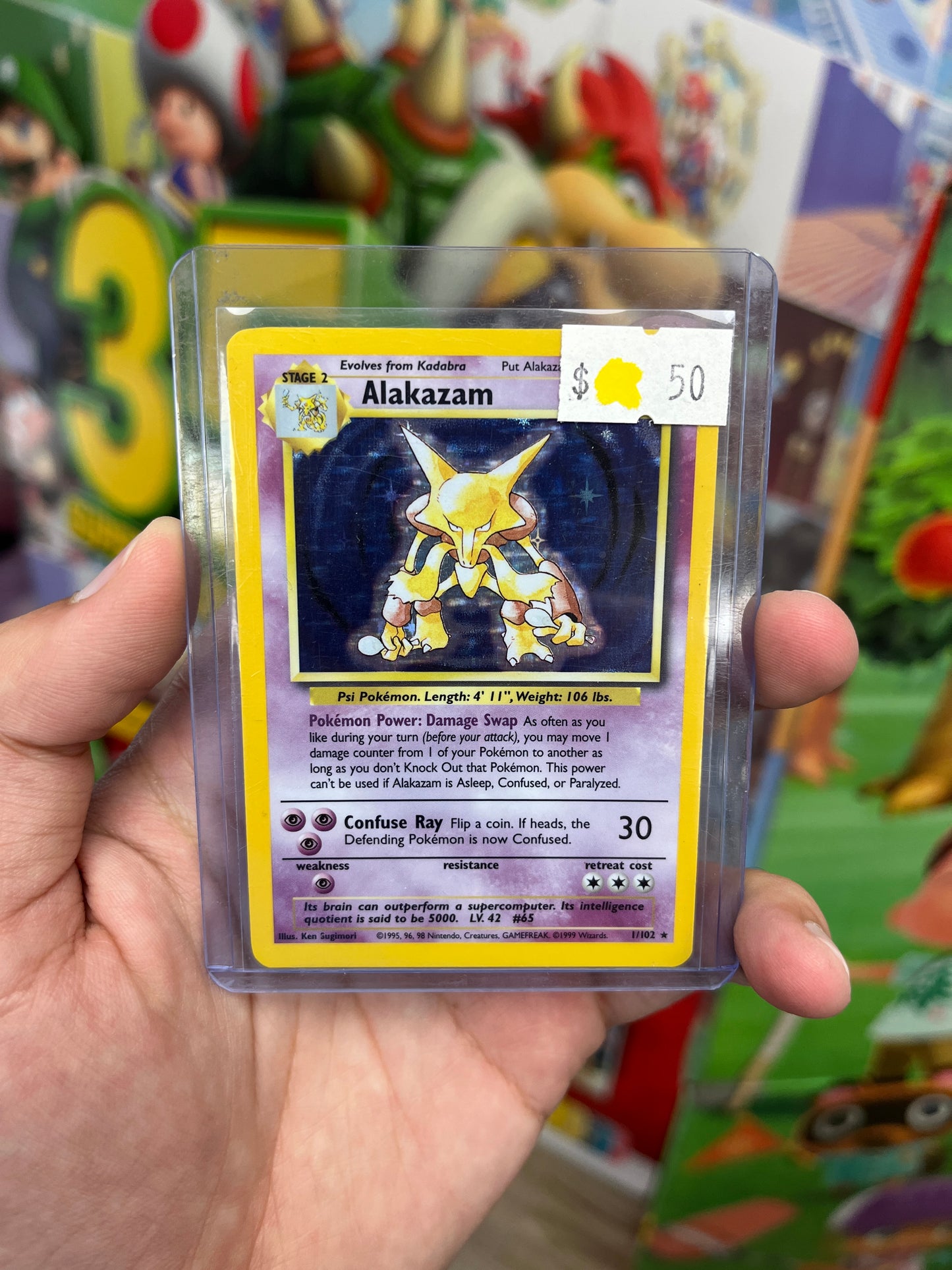 Base Set Alakazam Holo