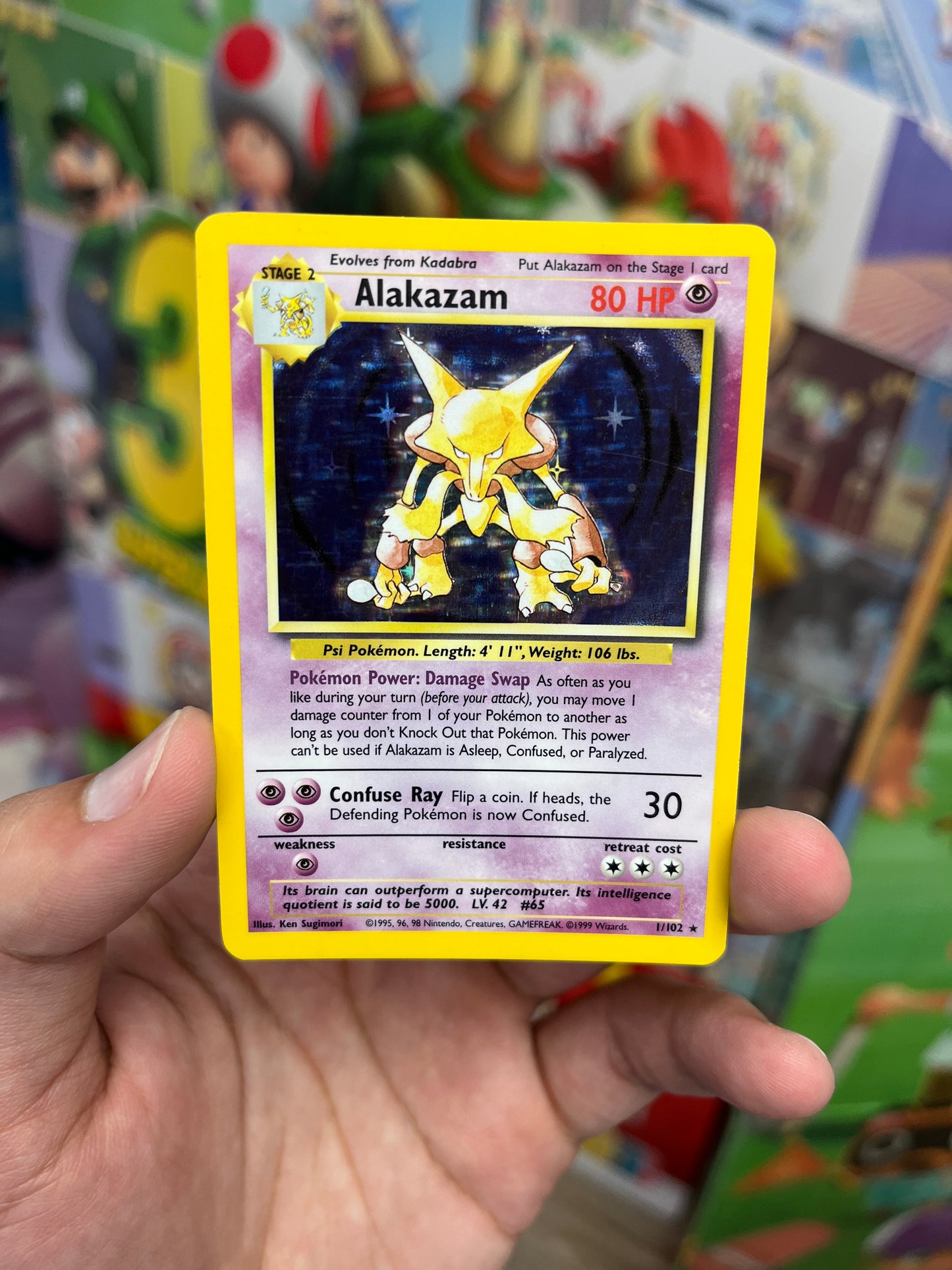 Base Set Alakazam Holo