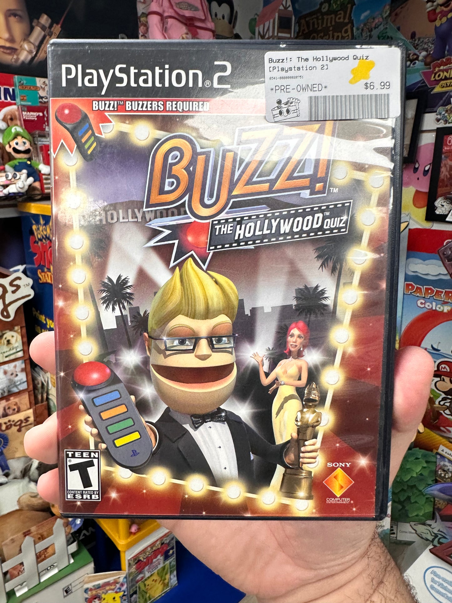 Buzz! The Hollywood Quiz - PS2 CiB