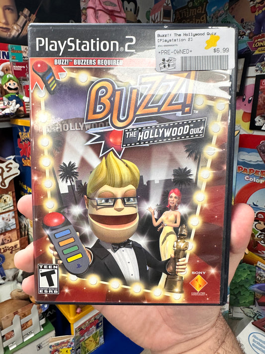 Buzz! The Hollywood Quiz - PS2 CiB