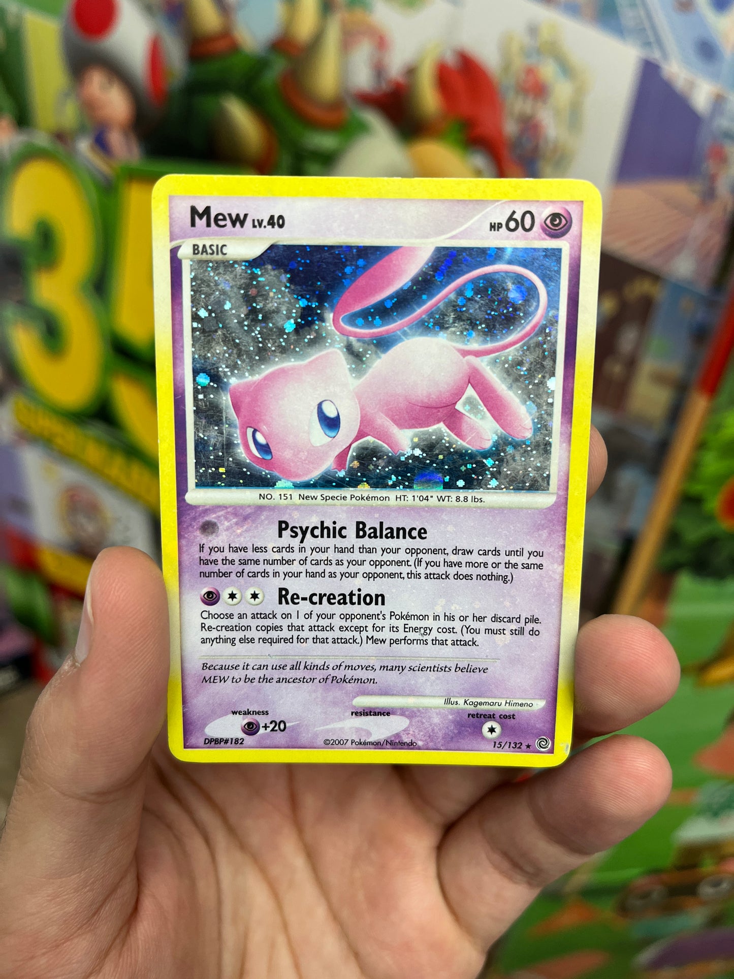 Secret Wonders Mew Holo Rare - LP