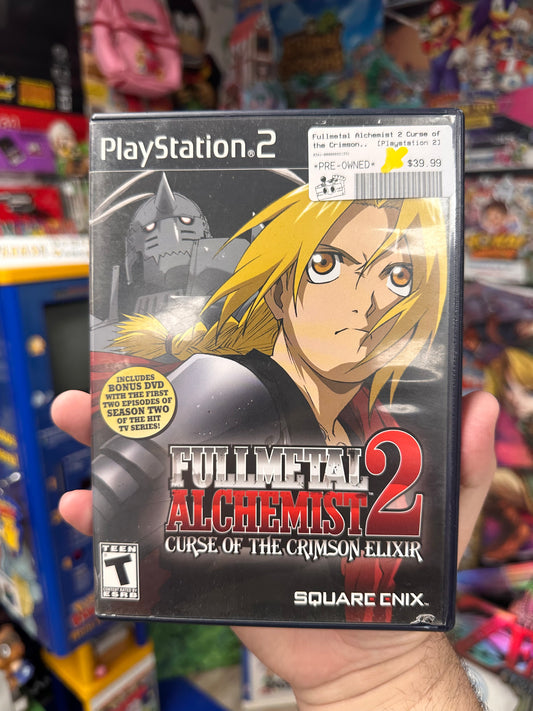 Fullmetal Alchemist 2: Curse of the Crimson Elixir - PS2 CiB