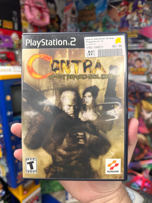 Contra Shattered Soldier - PS2 CiB