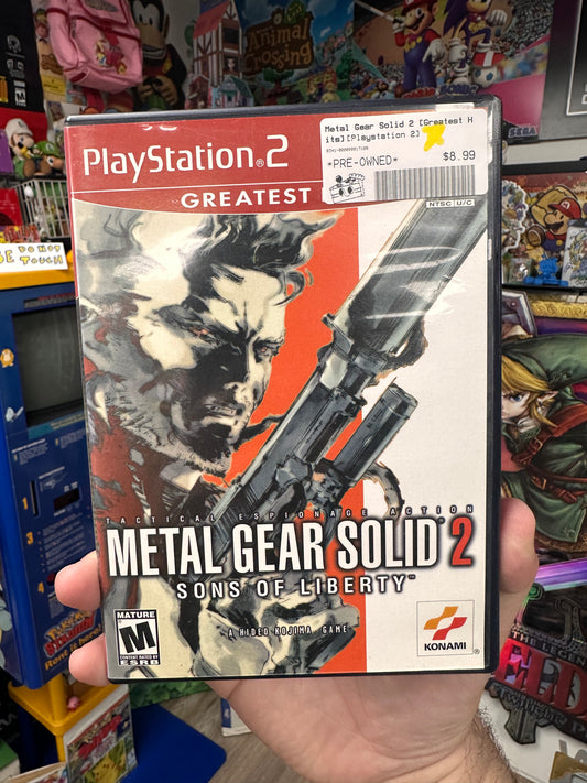 Metal Gear Solid 2: Sons of Liberty [Greatest Hits] - PS2 CiB