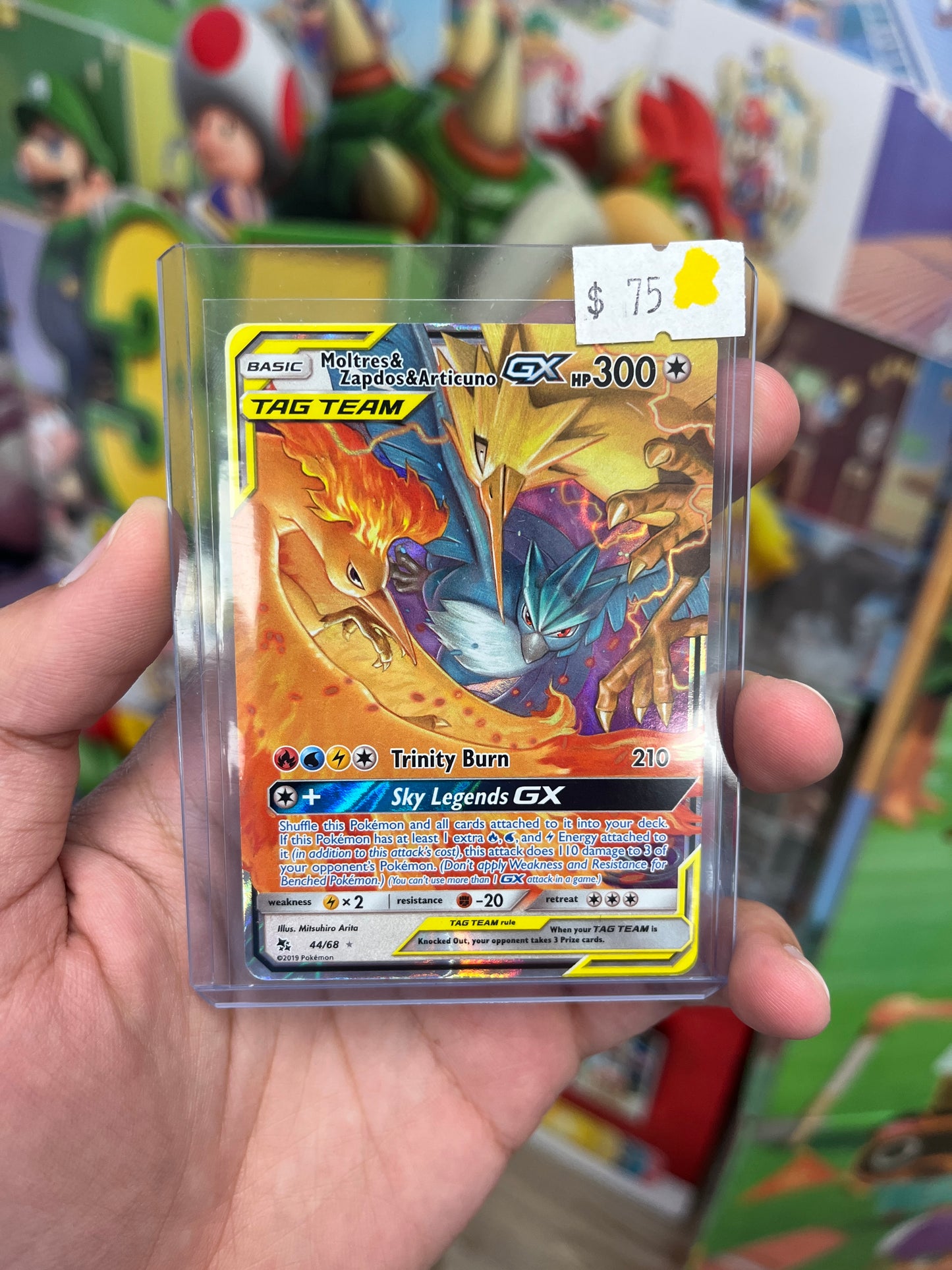 Hidden Fates Moltres & Zapdos & Articuno GX