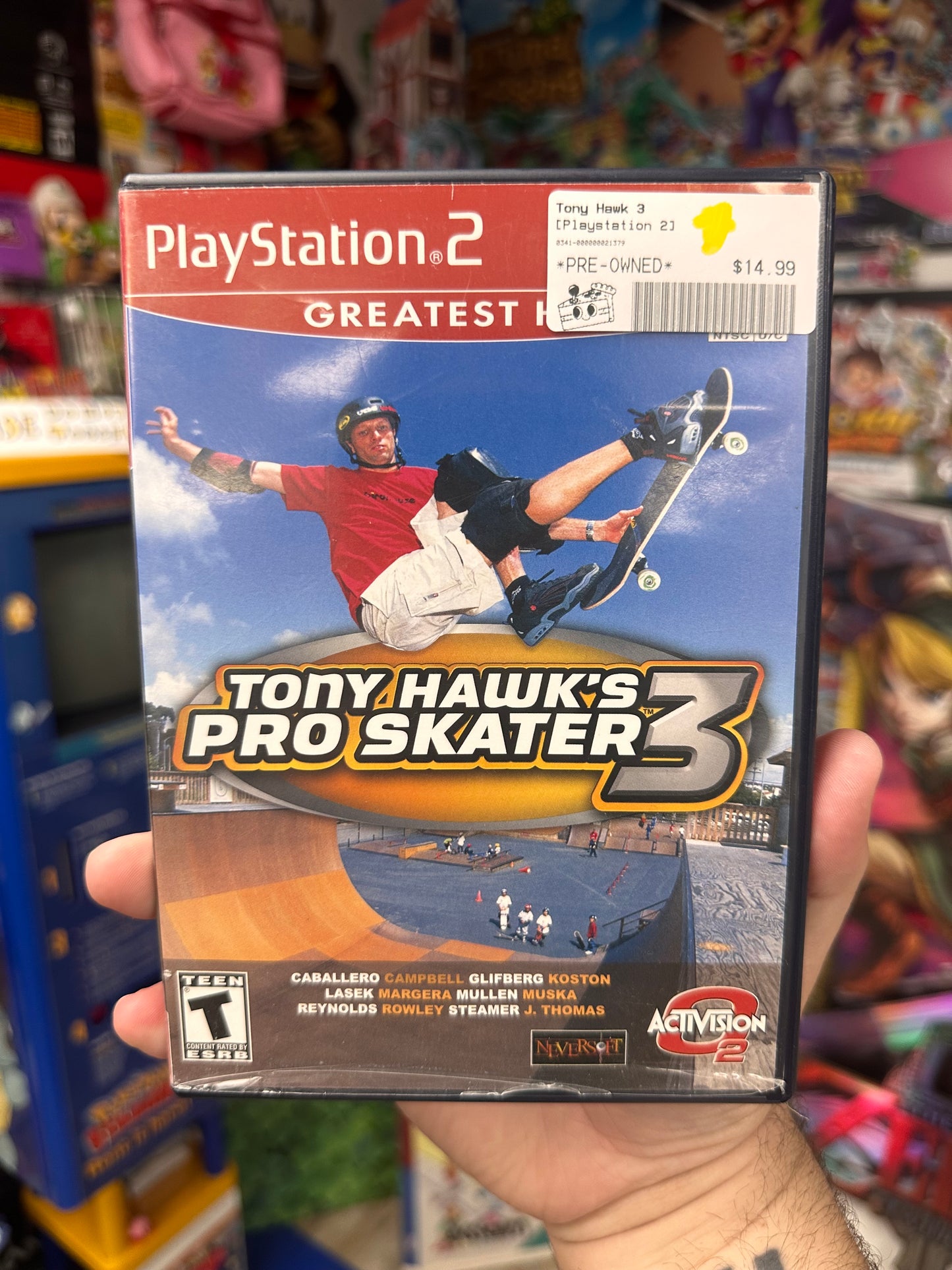 Tony Hawk's Pro Skater 3 [Greatest Hits] - PS2 CiB