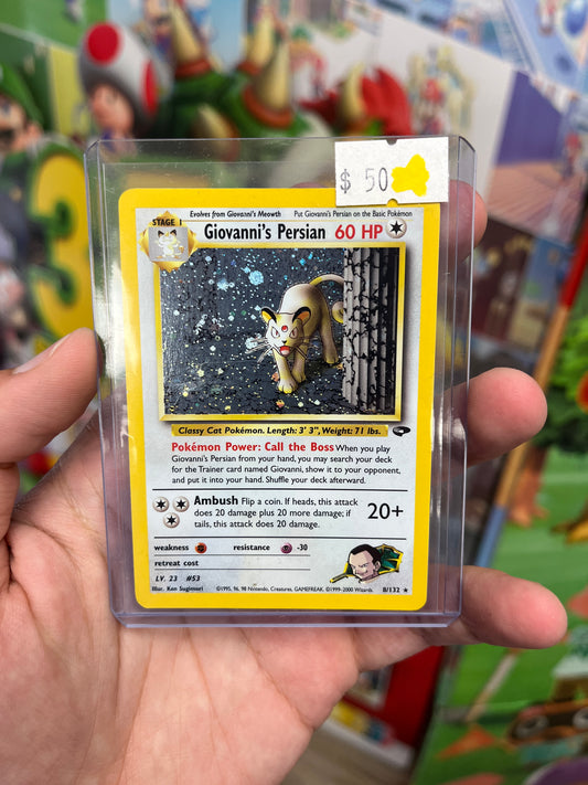 Giovanni's Persian Holo Rare