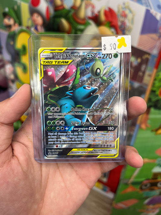 Team Up Celebi & Venusaur GX Promo