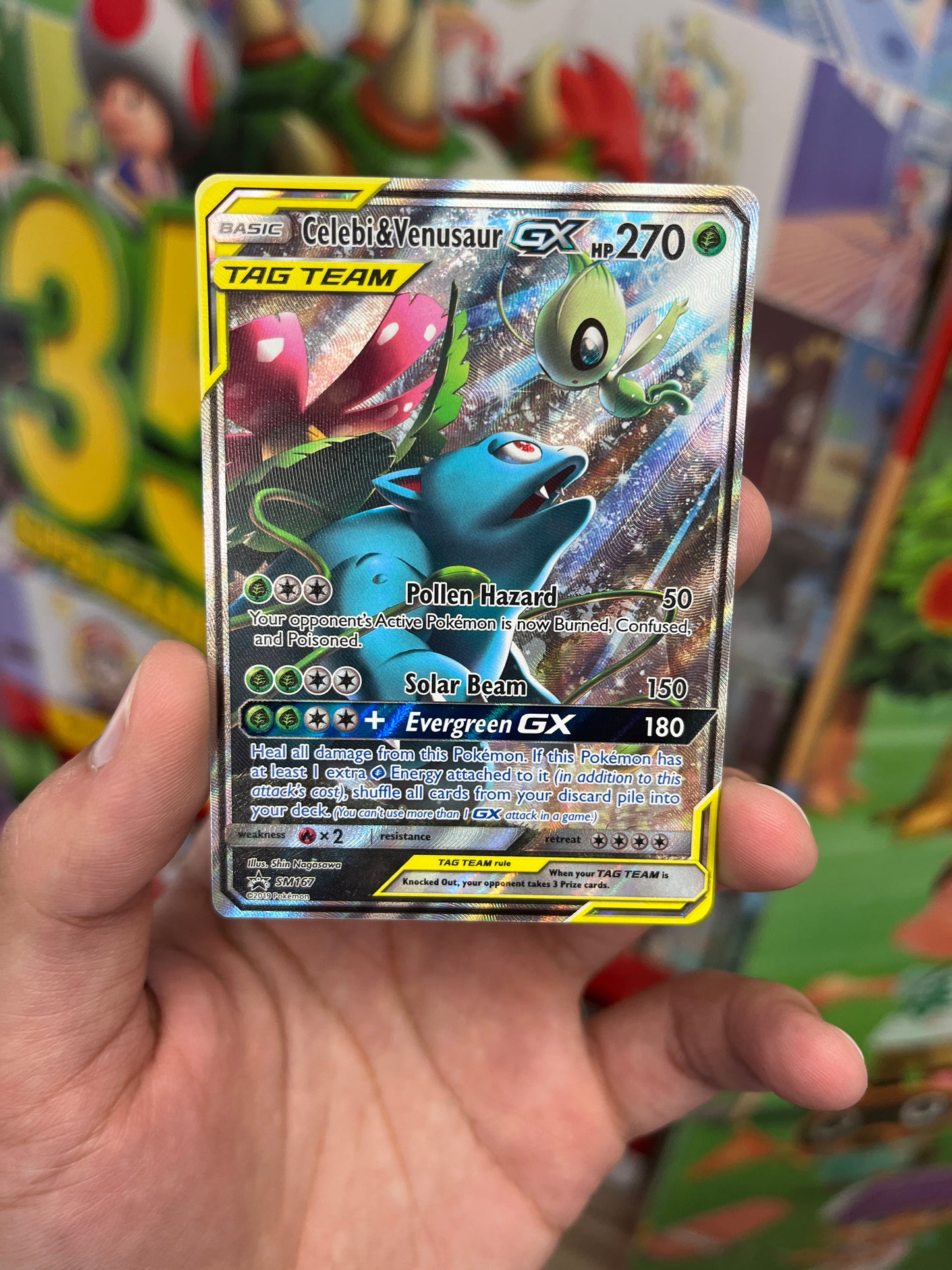 Team Up Celebi & Venusaur GX Promo