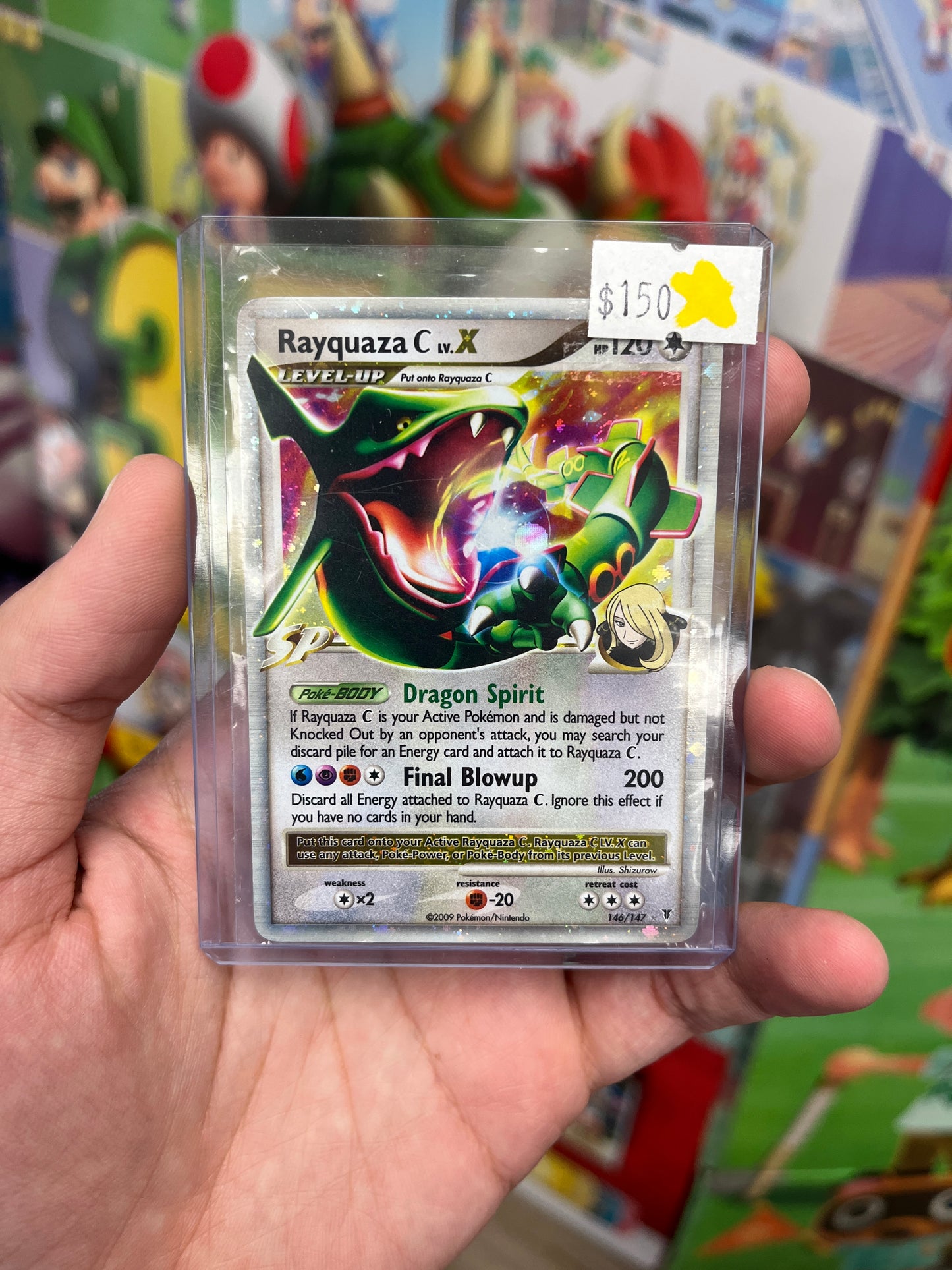 Pokemon TCG Rayquaza C Lvl X