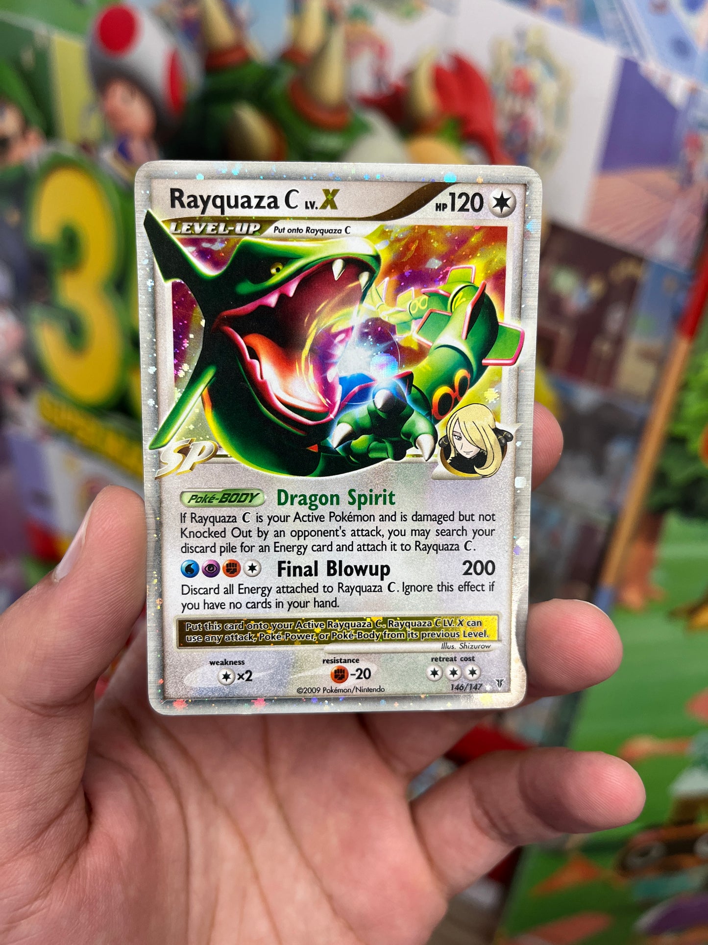 Pokemon TCG Rayquaza C Lvl X