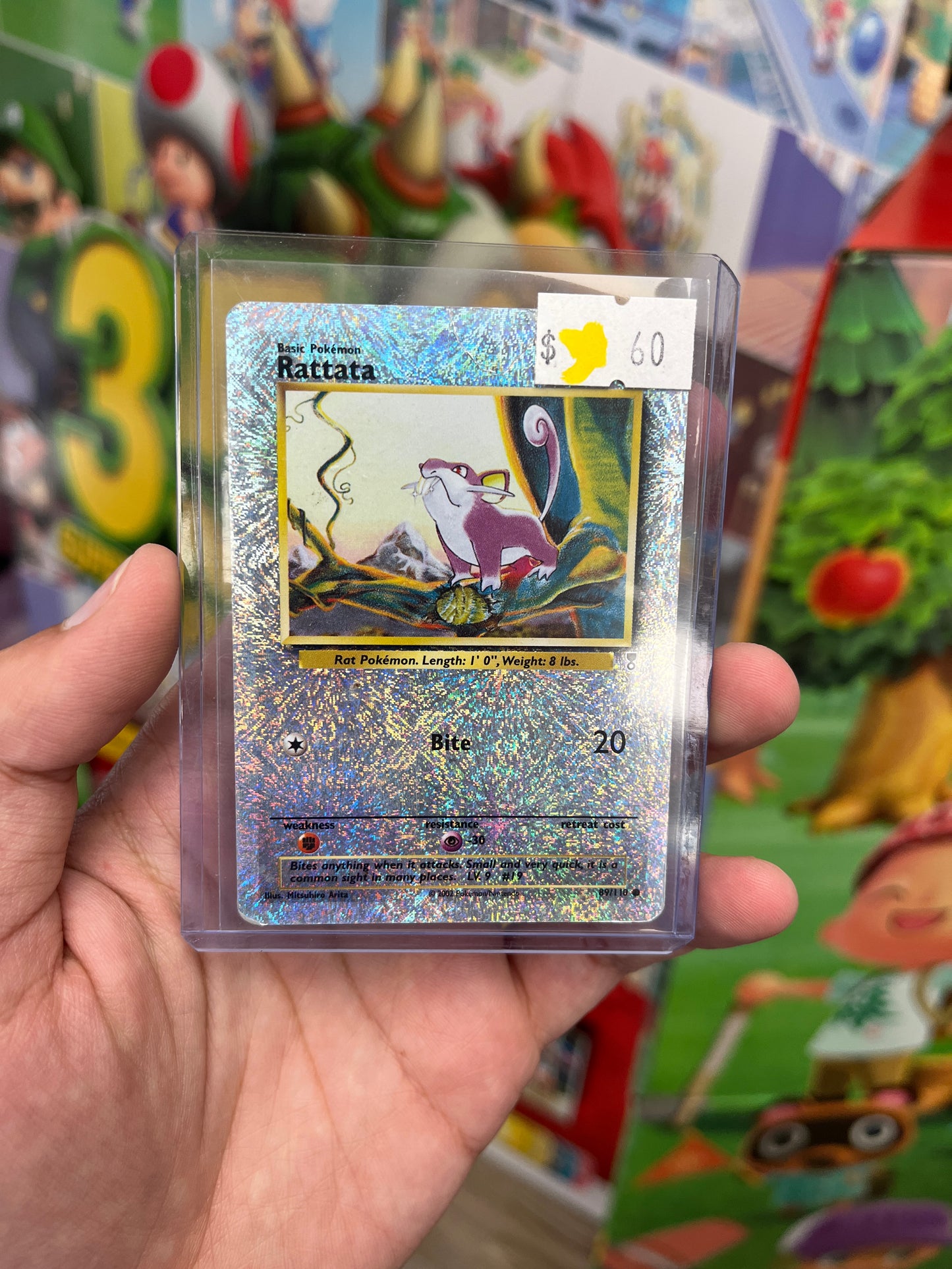 Pokemon TCG Legendary Collection Rattata Reverse Rare