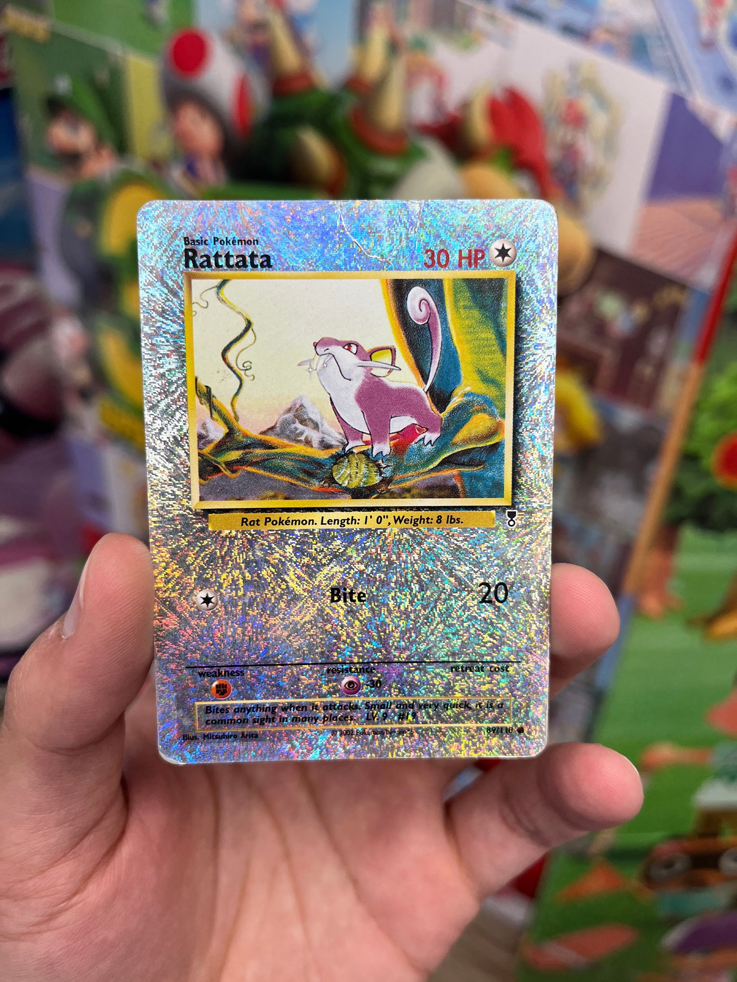 Pokemon TCG Legendary Collection Rattata Reverse Rare