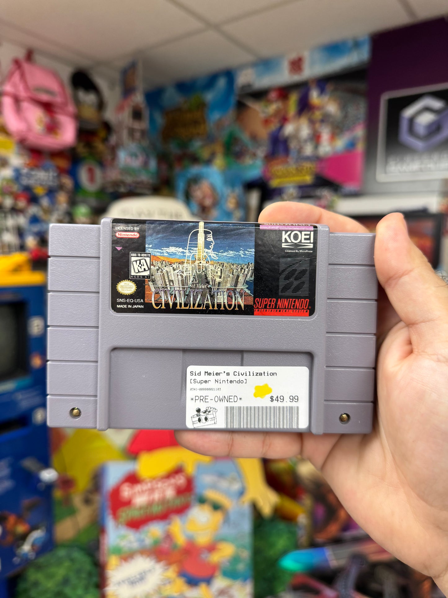 Sid Meier's Civilization - SNES Loose