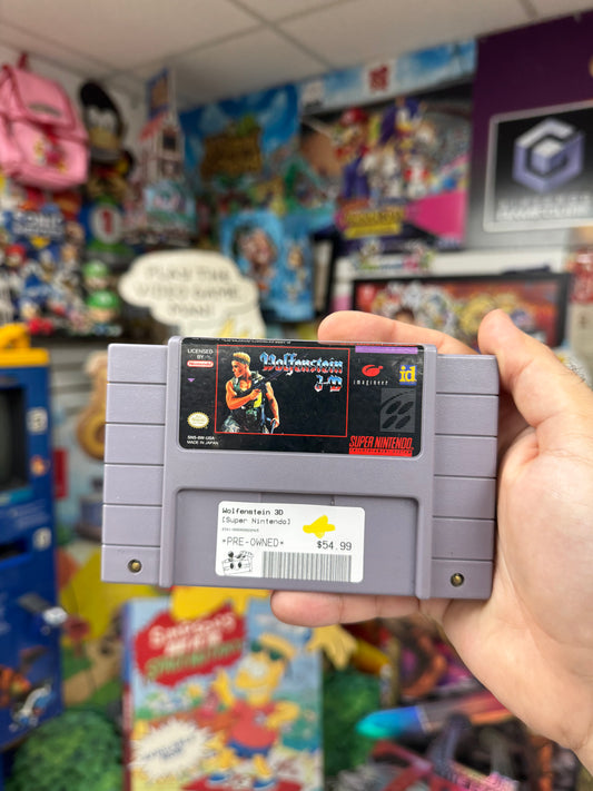 Wolfenstein 3D - SNES Loose