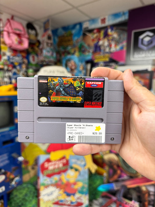 Super Ghouls 'N Ghosts - SNES Loose