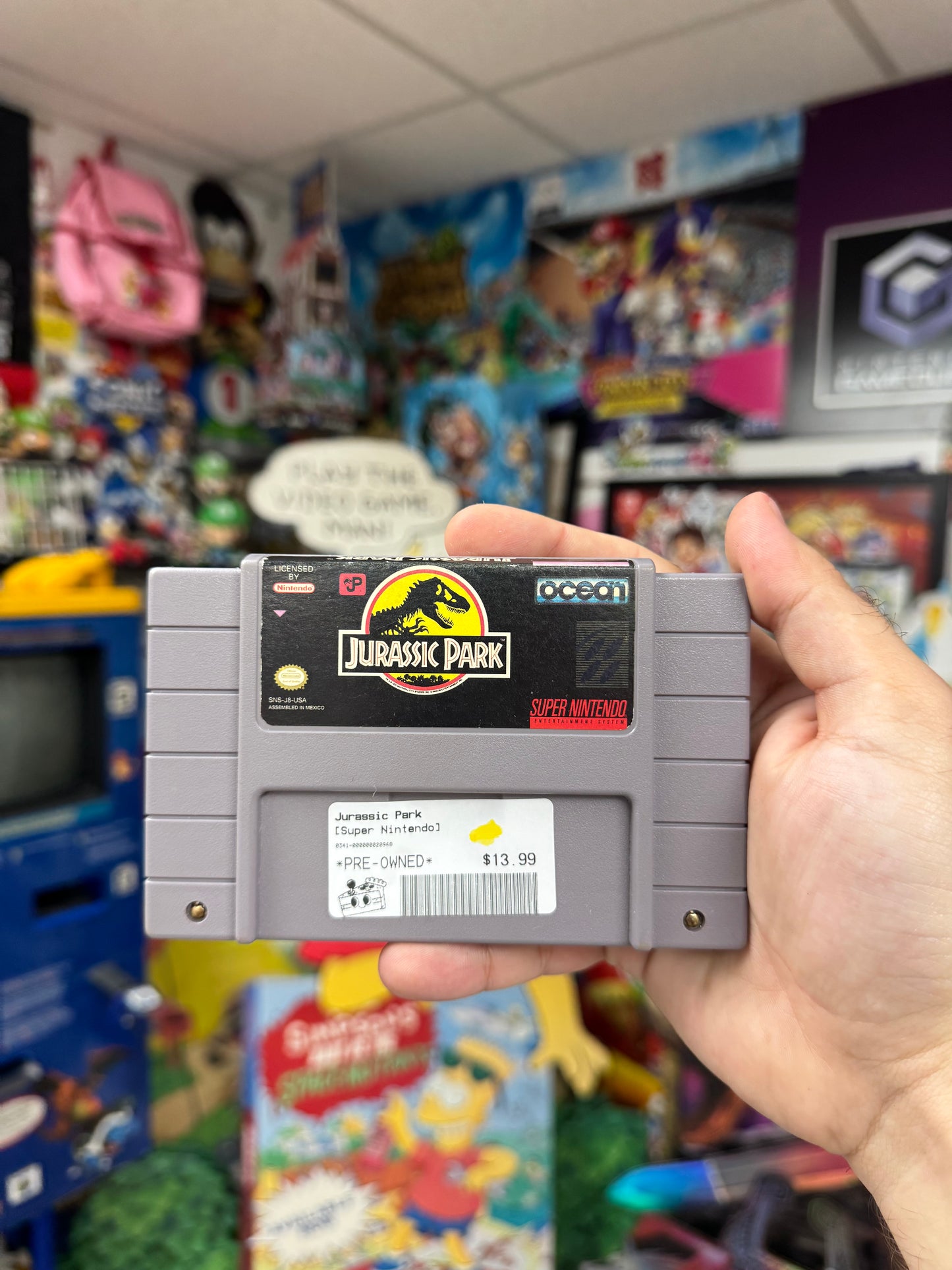 Jurassic Park  - SNES Loose