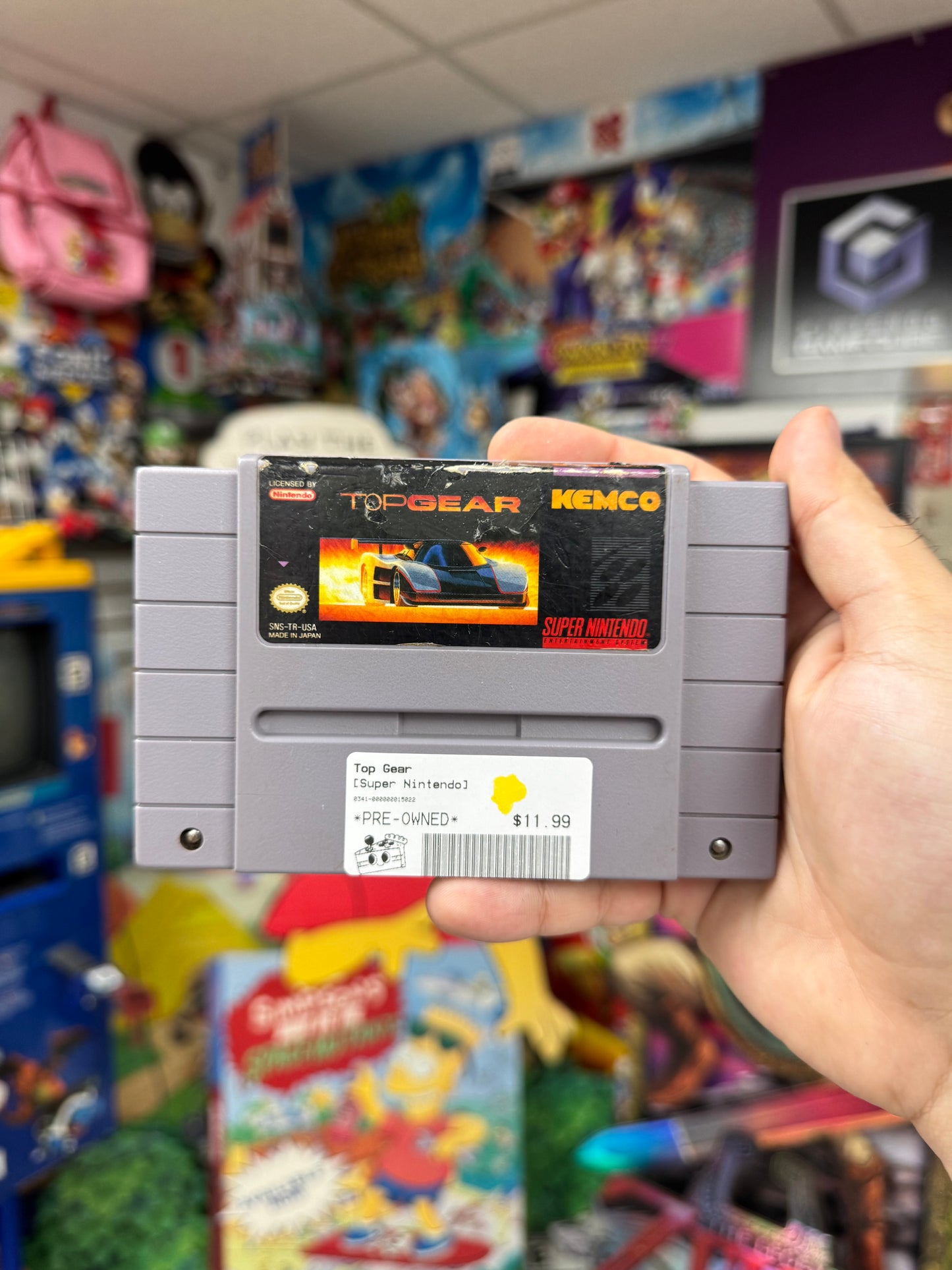 Top Gear - SNES Loose