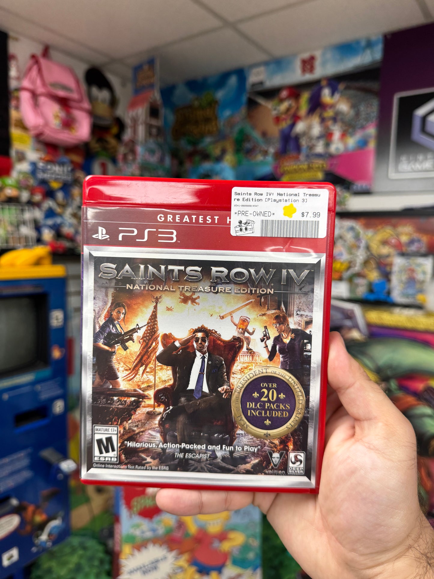 Saints Row IV: National Treasure Edition [Greatest Hits] - PS3 CiB