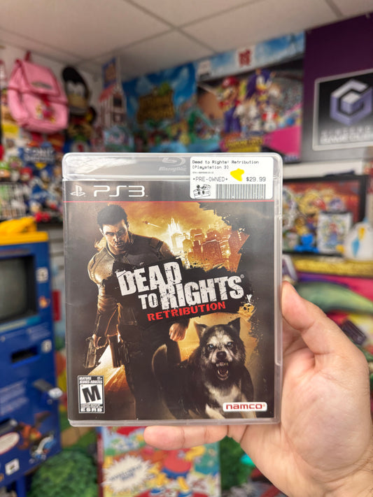 Dead to Rights: Retribution - PS3 CiB