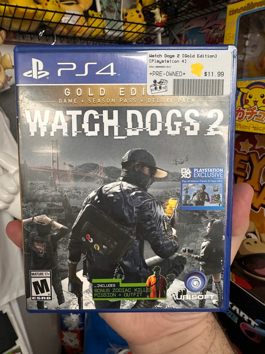 Watch Dogs 2 [Gold Edition] - PS4 CiB