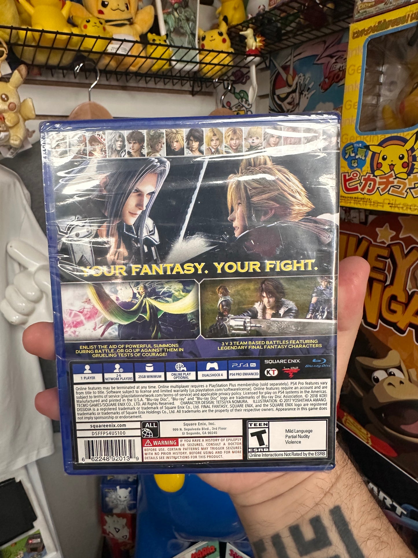 Dissidia Final Fantasy NT - PS4 Sealed