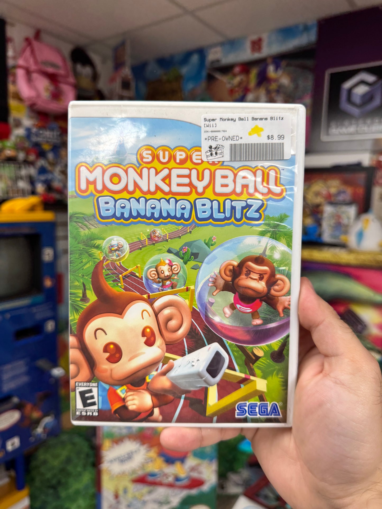 Super Monkey Ball Banana Blitz - Wii CiB