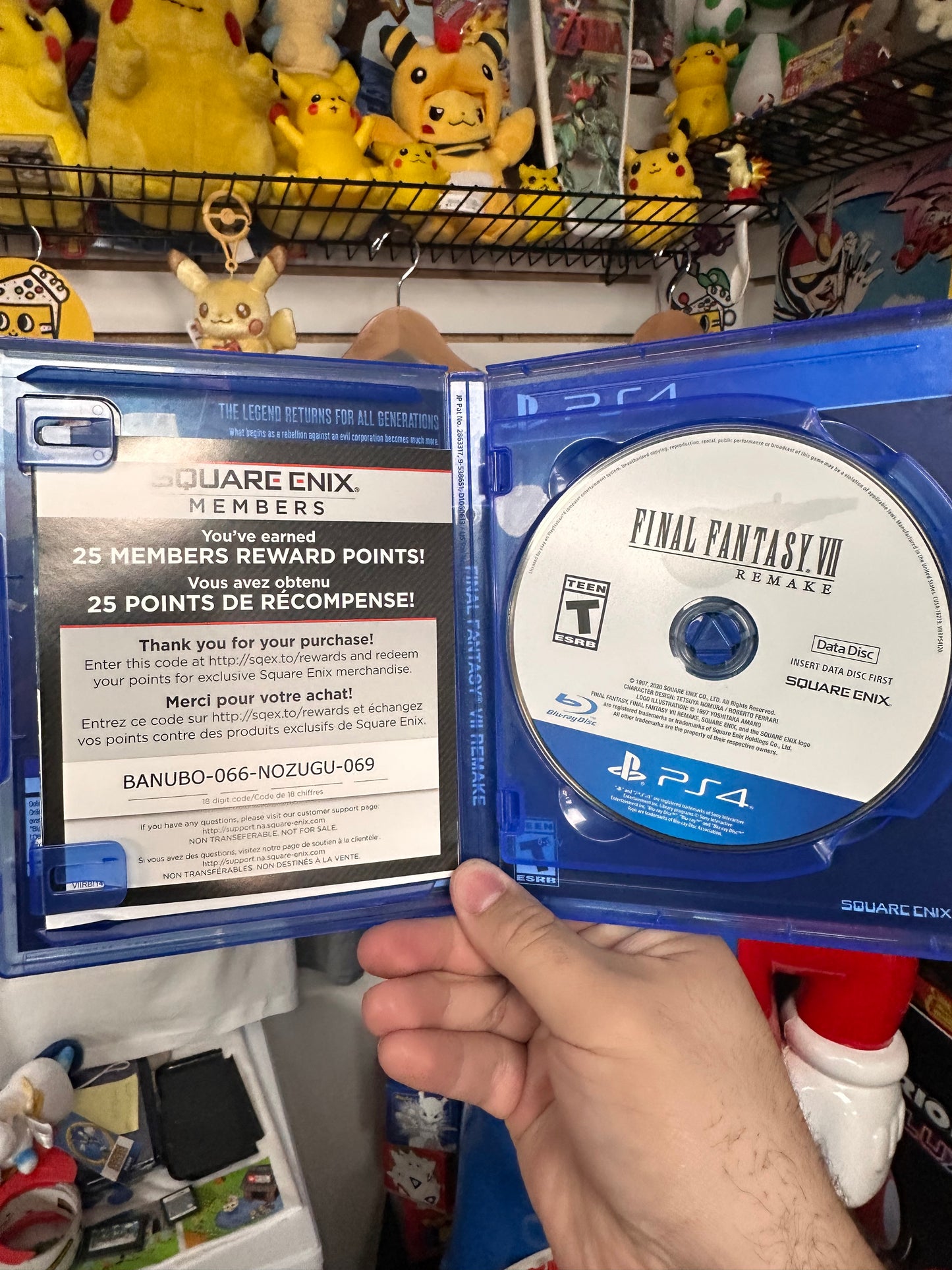 Final Fantasy VII Remake - PS4 CiB