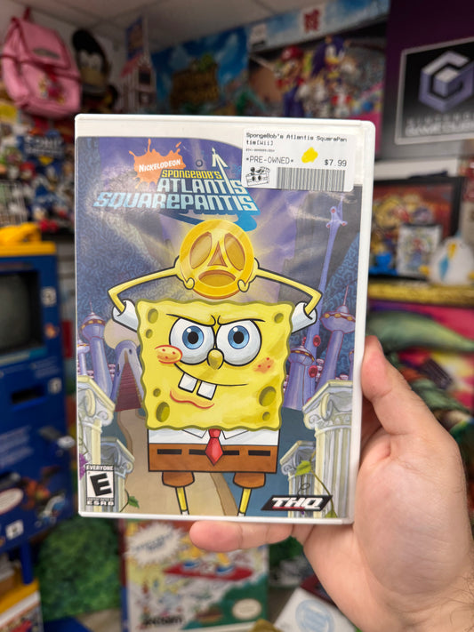 Spongebob's Atlantis Squarepantis - Wii CiB