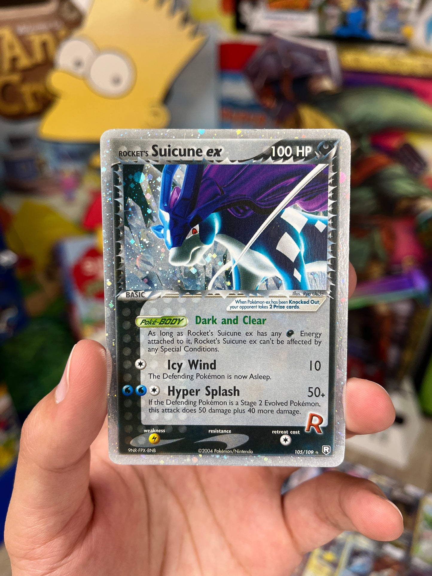 Team Rocket Returns | Rocket's Suicune ex - Lightly Played