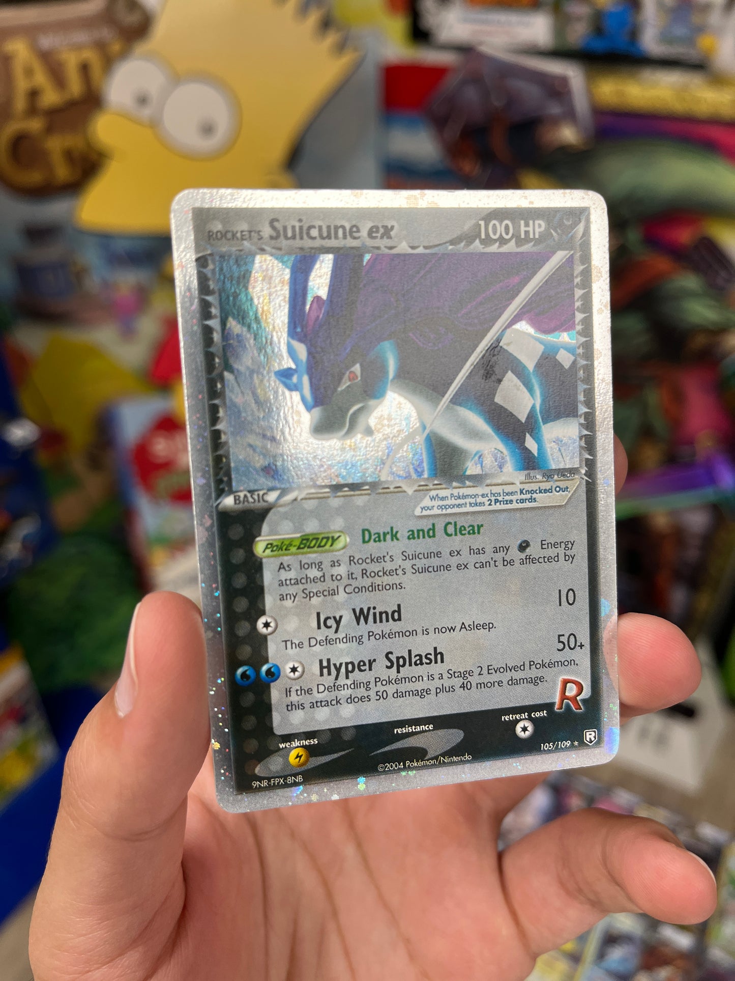 Team Rocket Returns | Rocket's Suicune ex - Lightly Played