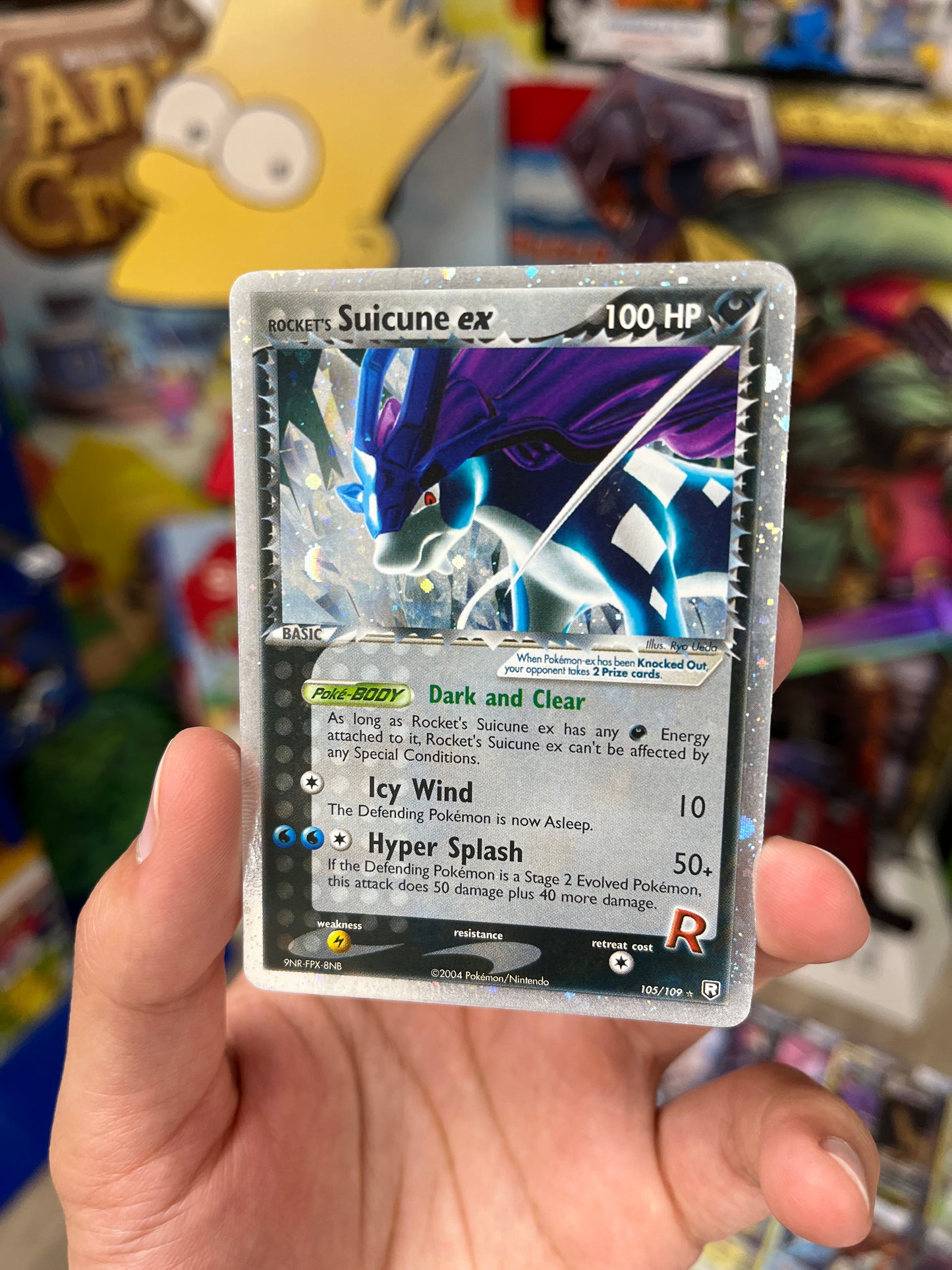 Team Rocket Returns | Rocket's Suicune ex - Lightly Played