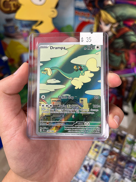 Temporal Forces Drampa Illustration Rare