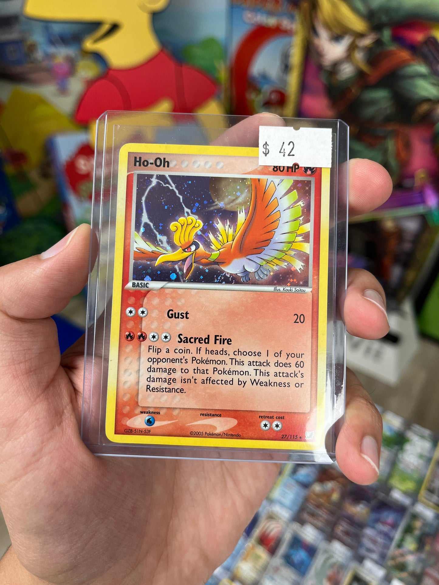 Ho-Oh Deck Exclusive Cosmo Holo