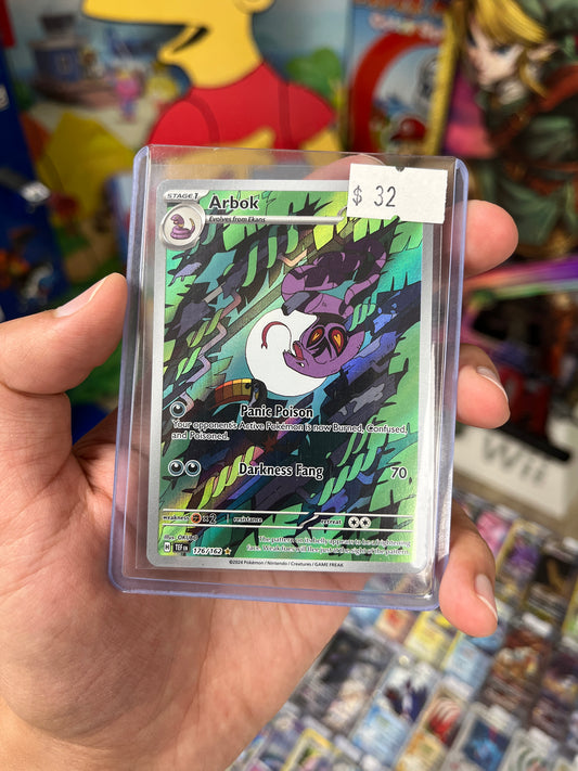 Temporal Forces Arbok Illustration Rare