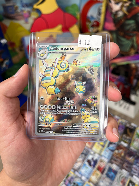 Paldea Evolved Dudunsparce Illustration Rare