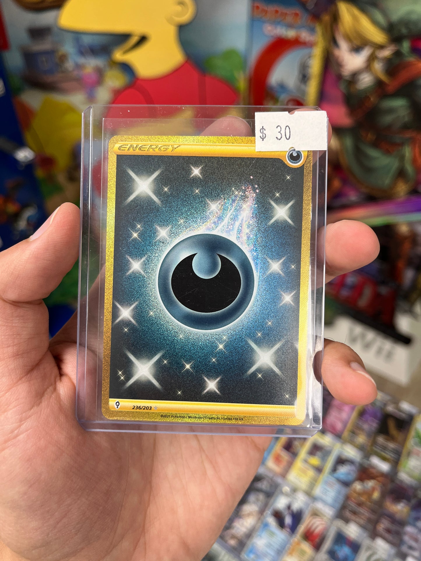 Evolving Skies Darkness Energy (Secret Rare)