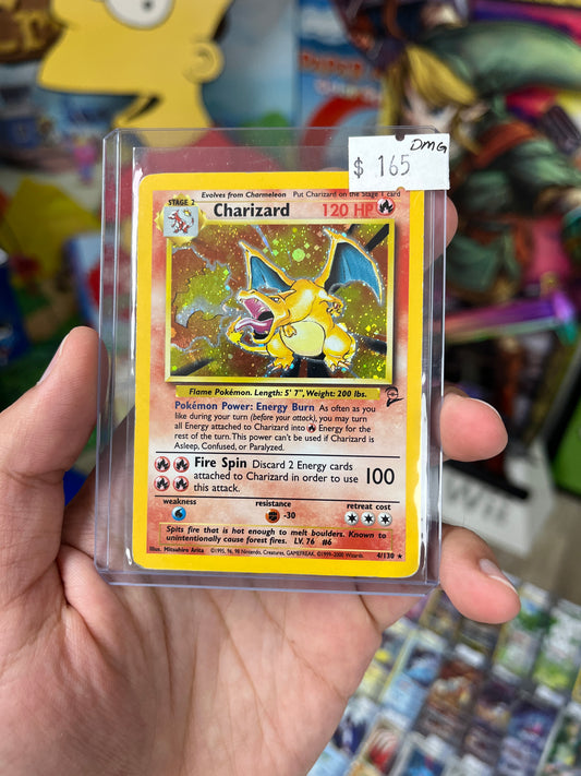 Base Set 2 Charizard Holo - Damaged