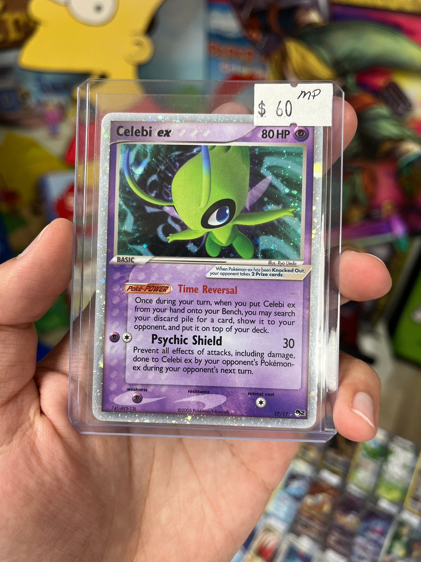 Pop Series 2 Celebi ex - Moderately Played