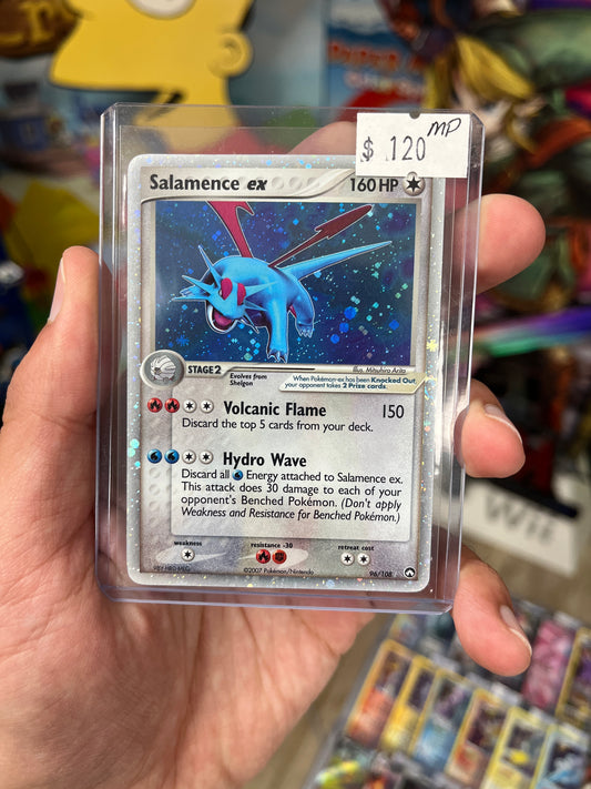 Power Keepers Salamence ex  - Moderately Played