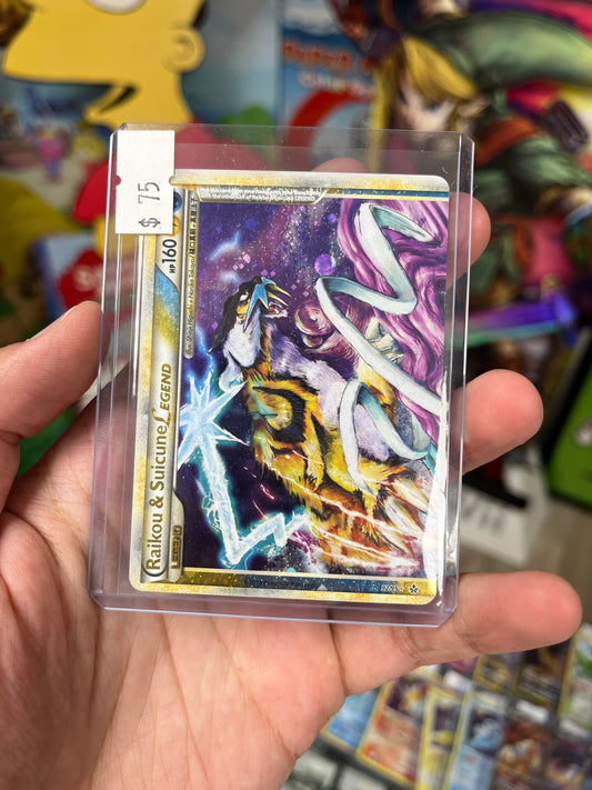 Unleashed Raikou & Suicune LEGEND (Top)