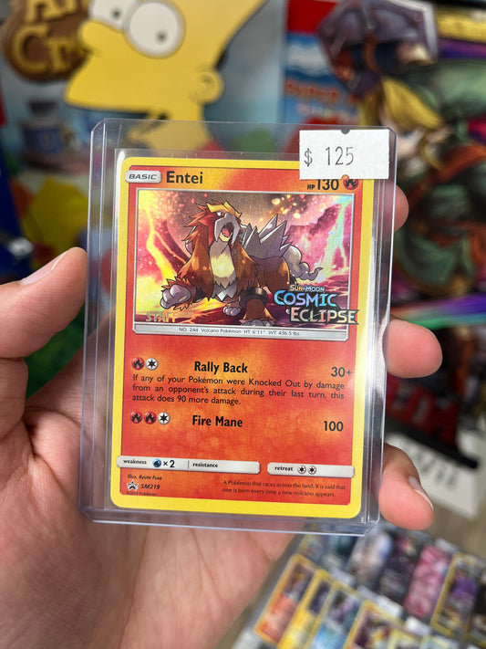 Cosmic Eclipse Entei Prerelease Staff Promo