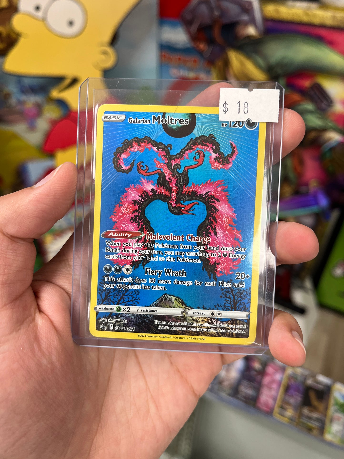 Sword & Shield Promos Galarian Moltres - SWSH284