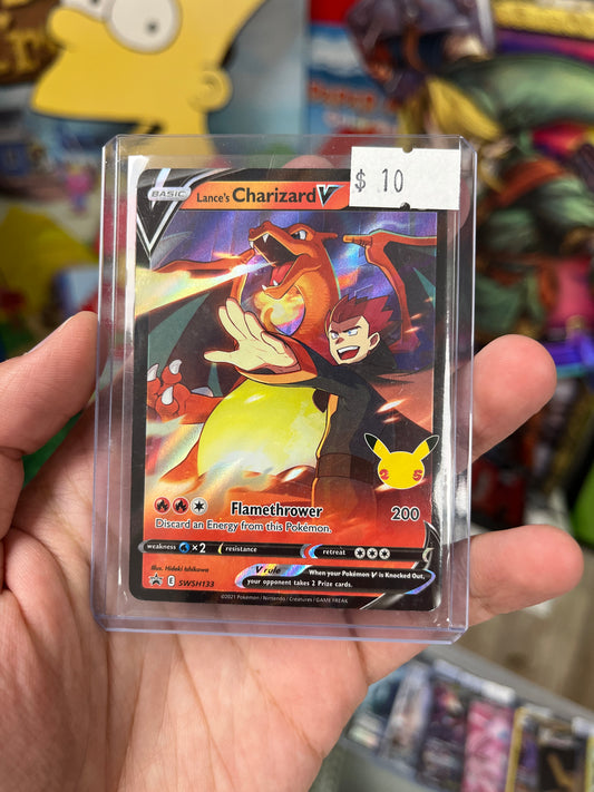 Sword & Shield Promo Lance's Charizard V - SWSH133