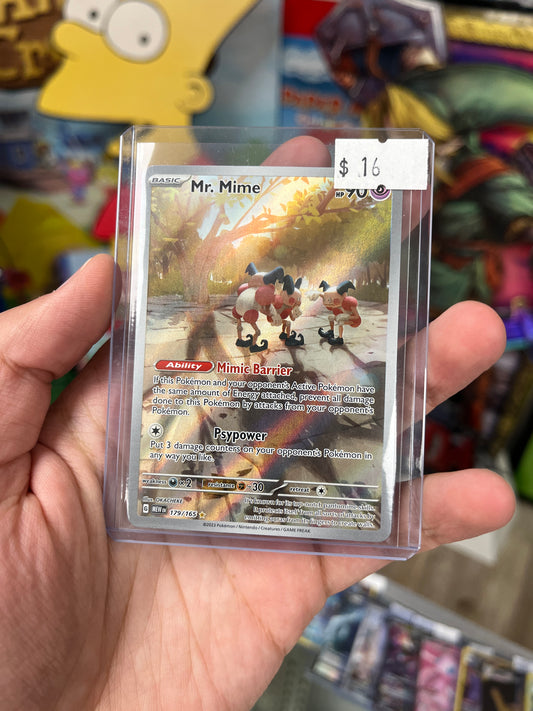 Scarlet & Violet 151 Mr. Mime Illustration Rare