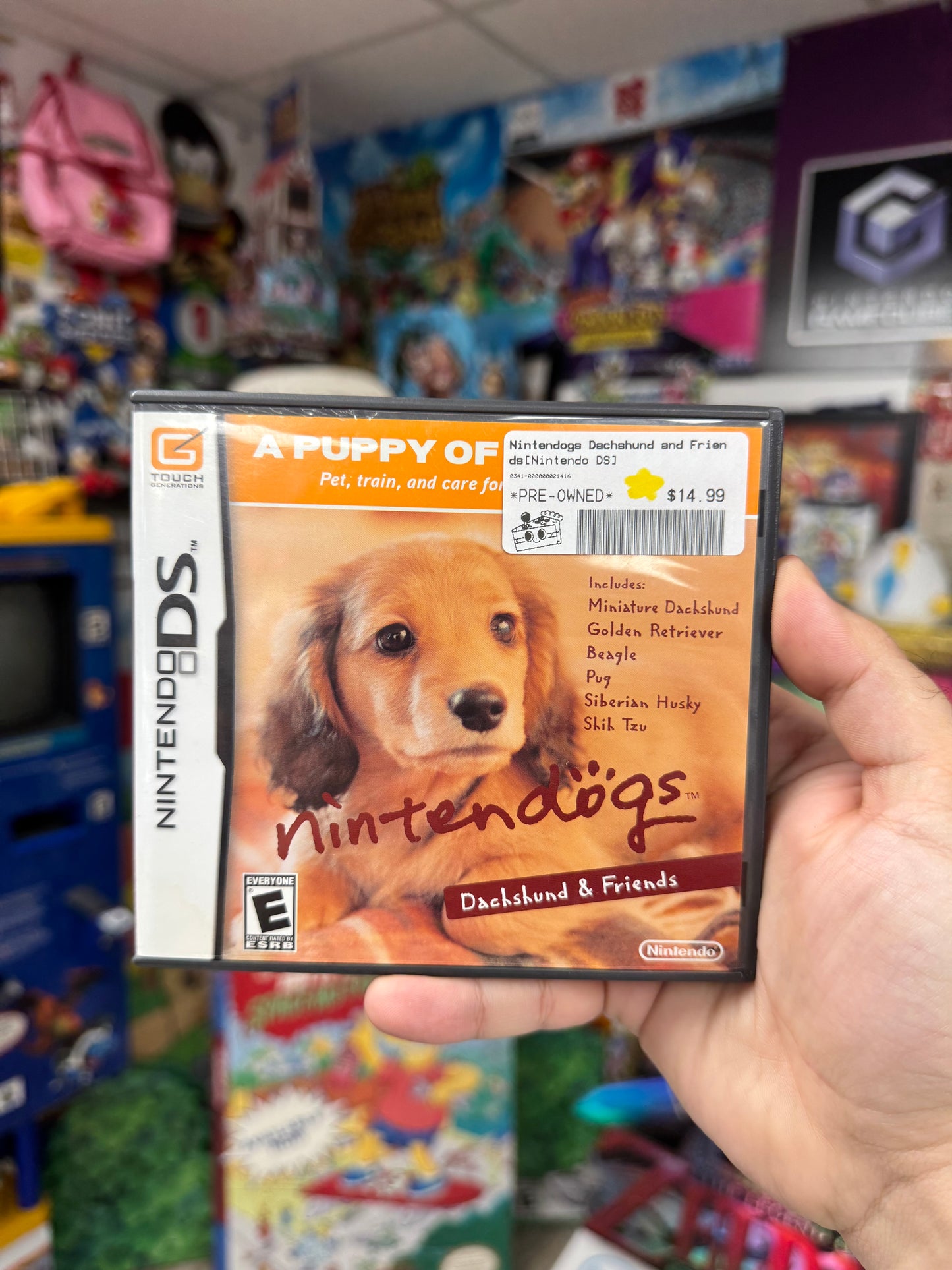 Nintendogs Dachsund & Friends - DS CiB