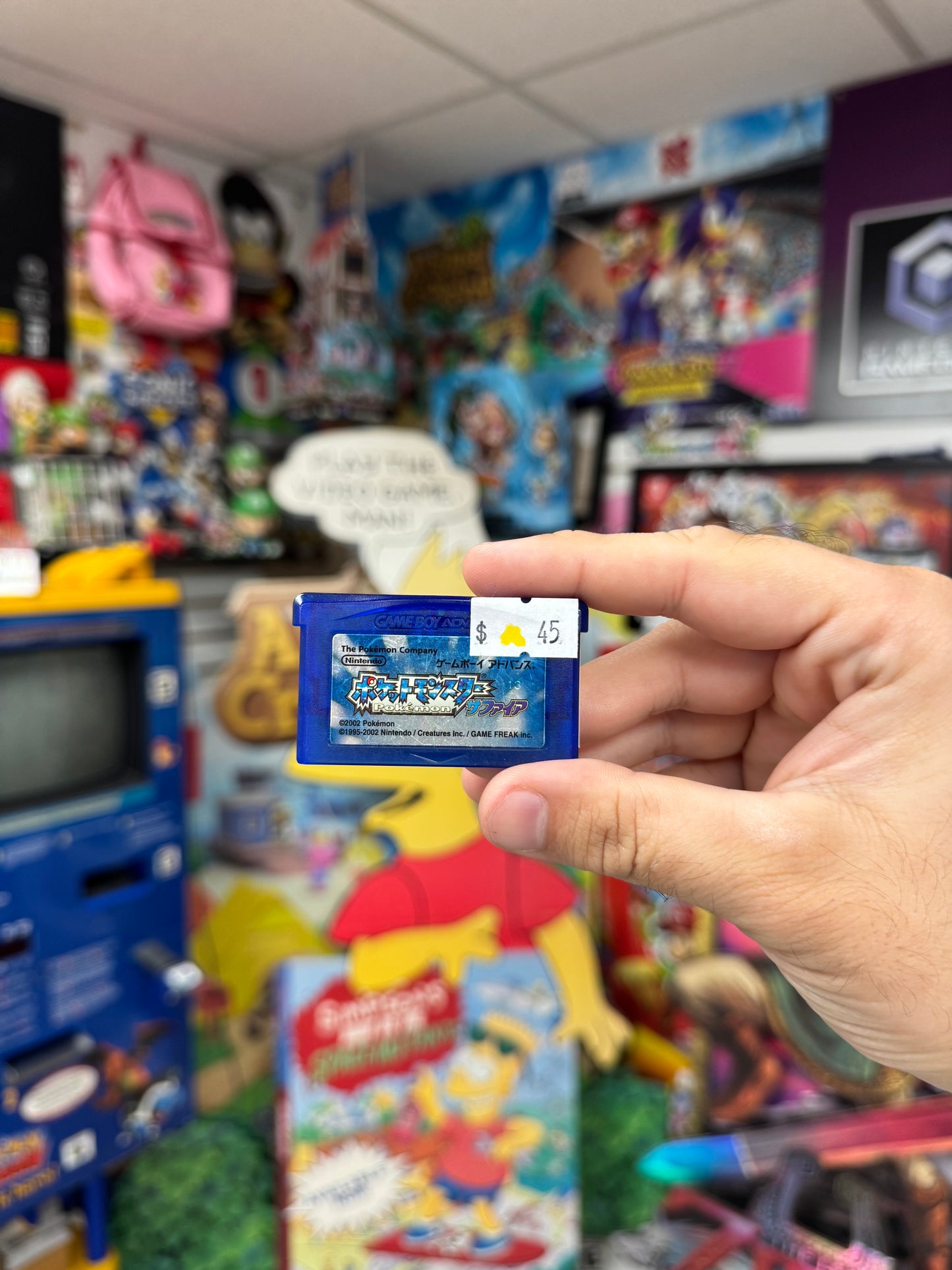 Pokemon Sapphire [Japanese] - GBA Loose