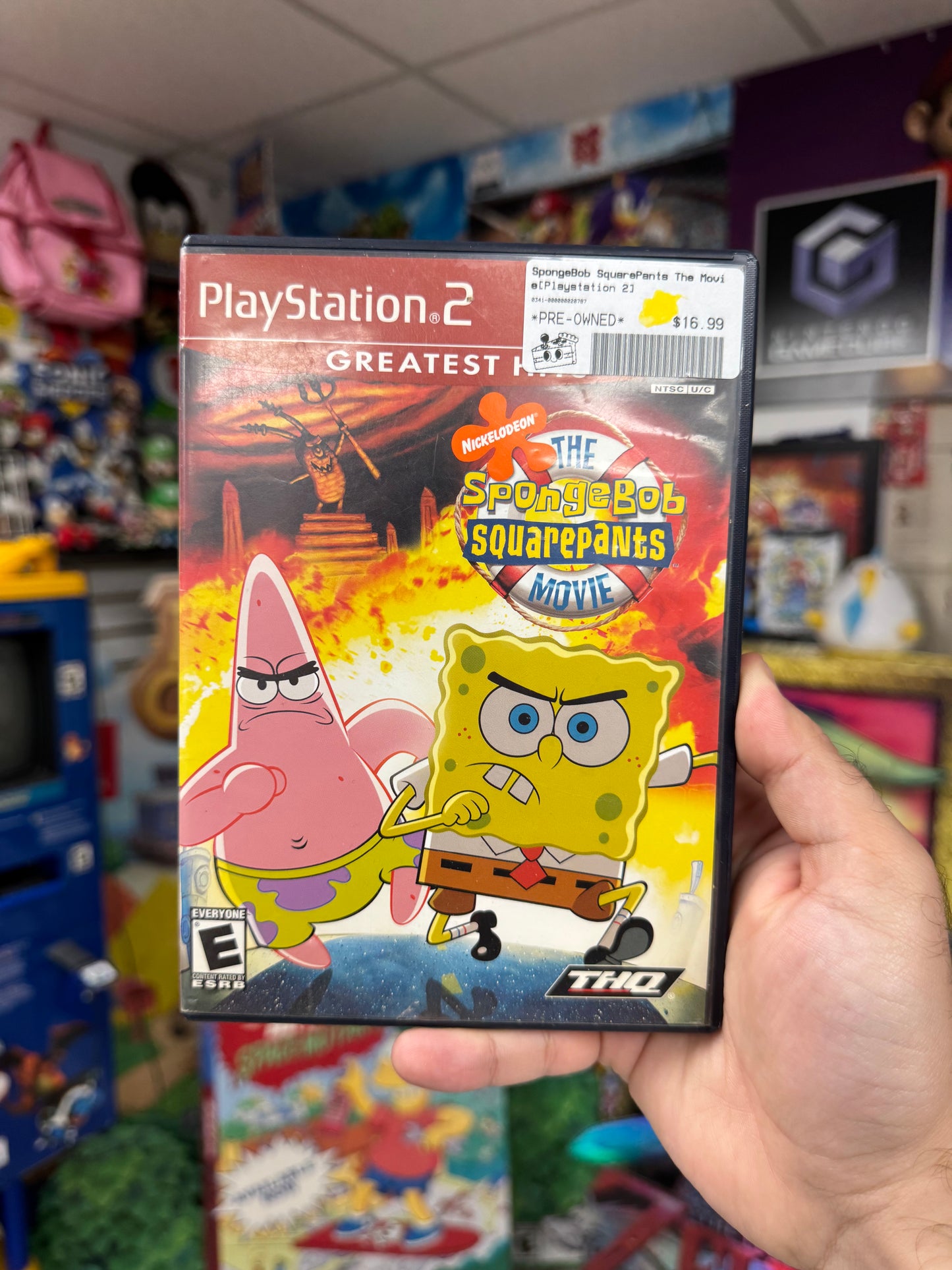 Spongebob SquarePants The Movie - PS2 Boxed